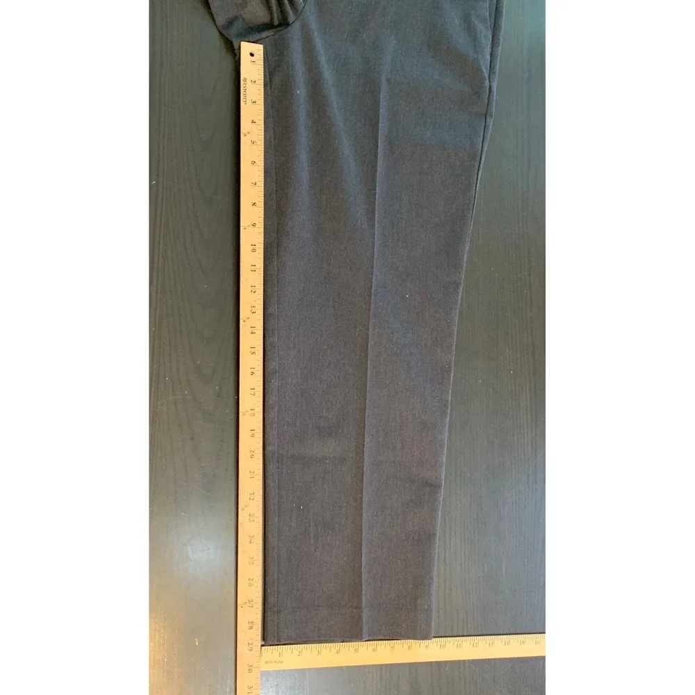 Dockers‎ Premium Men's Charcoal Gray Relaxed Fit Dress Pants Size 38x29 Basic